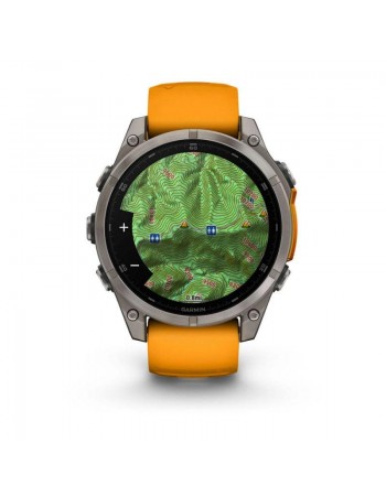 Garmin Fenix 8 AMOLED 47mm Naranjo 