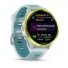 Garmin Forerunner 570 White 47 mm mostrando datos de carrera