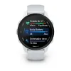 Garmin Forerunner 70 Blanco smartwatch GPS running con pantalla AMOLED