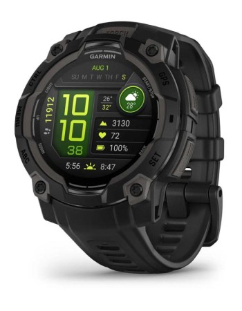 Garmin Instinct 3 AMOLED- 45mm, Black Bezel