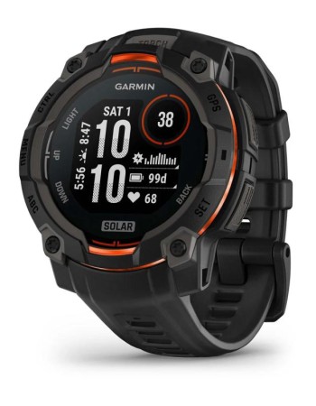 Garmin Instinct 3 Solar - 45mm, Black Bezel