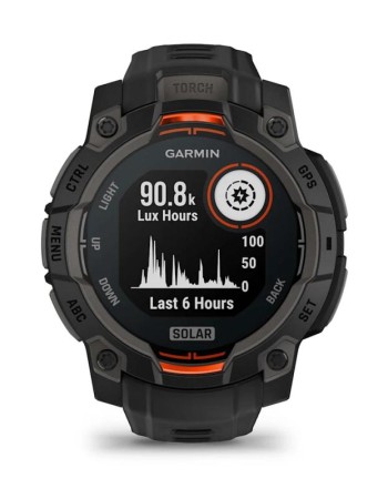 Garmin Instinct 3 Solar - 45mm, Black Bezel