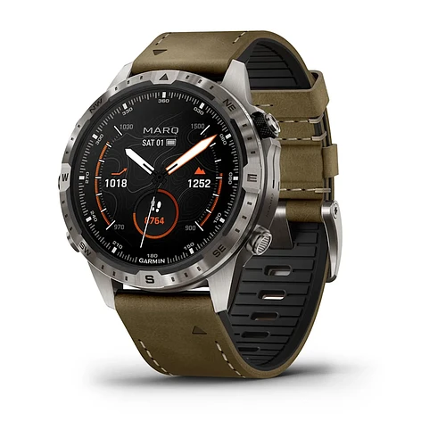 Garmin MARQ Adventurer Gen 2 bisel con brújula y caja de titanio