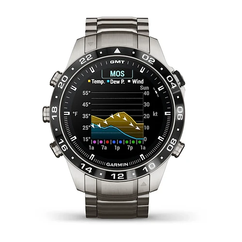 Garmin MARQ Aviator Gen 2 con bisel de aviación y pantalla AMOLED