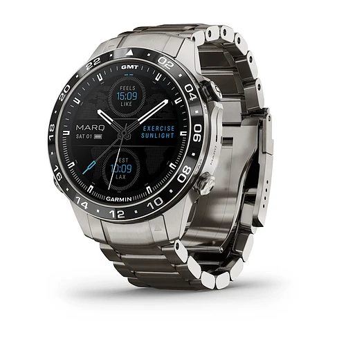 Garmin MARQ Aviator Gen 2 con bisel de aviación y pantalla AMOLED
