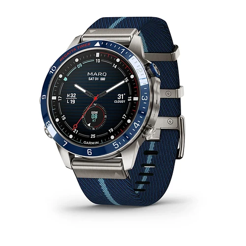 Garmin MARQ Captain Gen 2 con bisel náutico y temporizador de regata