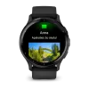 Garmin Venu 3 Negro pantalla AMOLED encendida