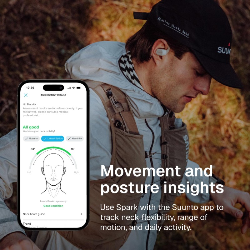 Suunto Spark audífonos deportivos open-ear Bluetooth para running