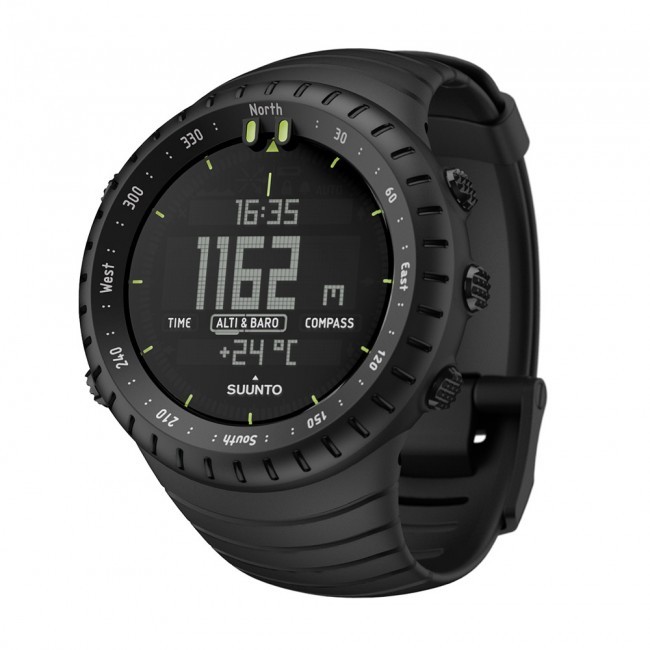 Suunto Core All Black reloj outdoor con altímetro, barómetro y brújula para aventuras