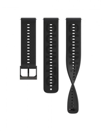 Suunto Correa 22mm Ath6 Silicona Negra