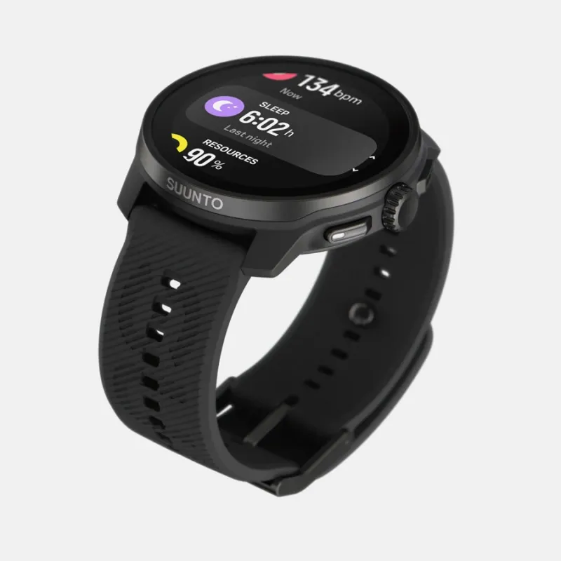 Reloj deportivo Suunto Race S All Black con GPS multibanda y pantalla AMOLED