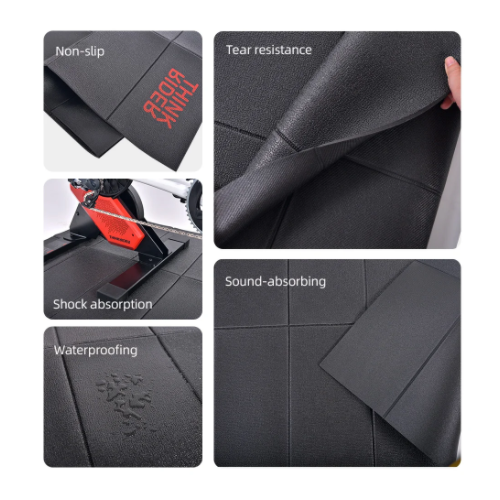 ThinkRider Floor Mat alfombra antideslizante para rodillo indoor