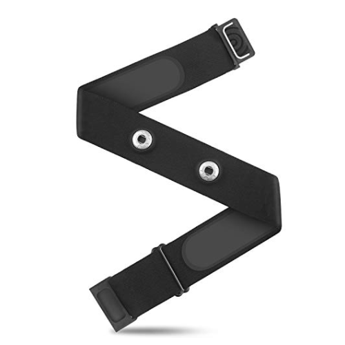Banda cardíaca de repuesto cinta pectoral elástica para sensor