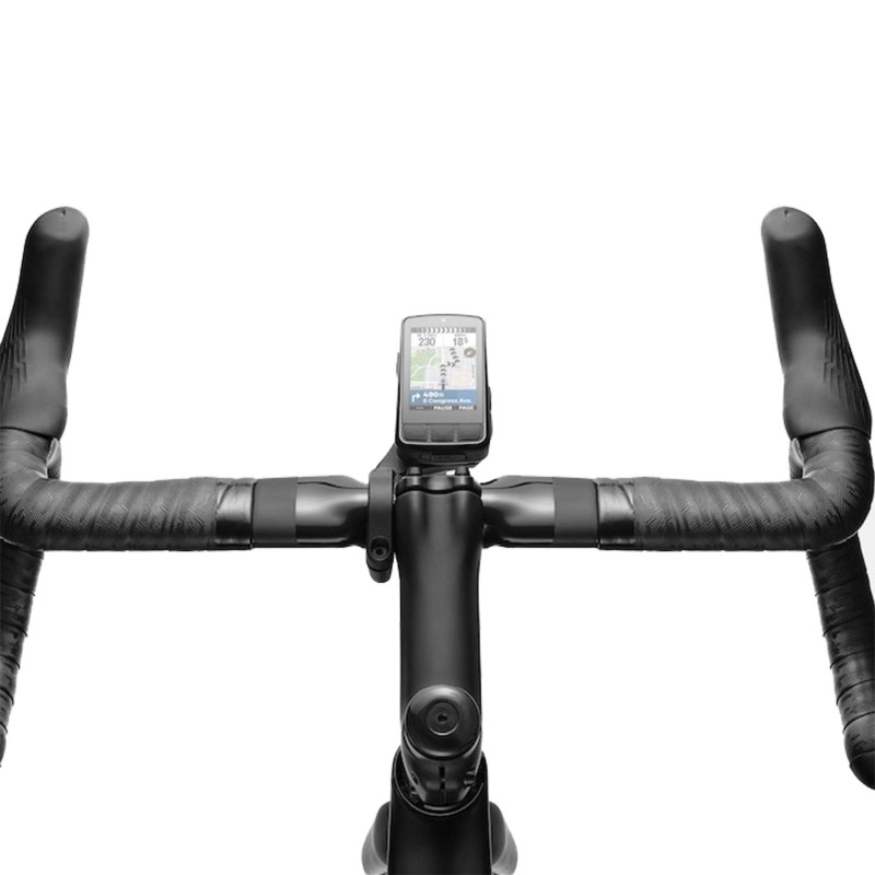 Ciclocomputador Wahoo ELEMNT BOLT V3 montado en una bicicleta